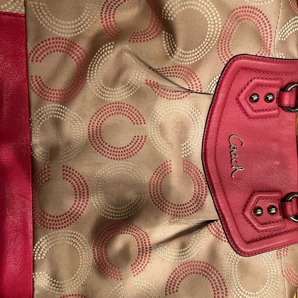 COACH Ashley satchel purse, rare color! - Picture 4 of 15